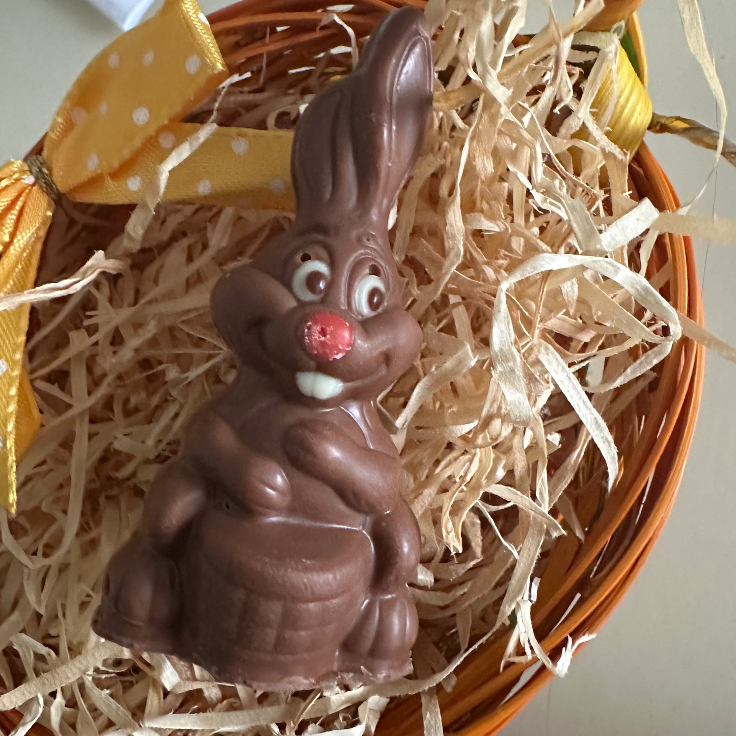 Gefüllte Häschen Karamell/Nougat/Blätterkrokant