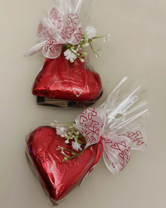 Kleines rotes Schokoladenherz – Valentinstagsedition